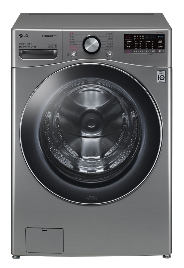 ‘LG 트롬 세탁기 씽큐’(모델명: F24VDD) / 사진=LG전자 제공