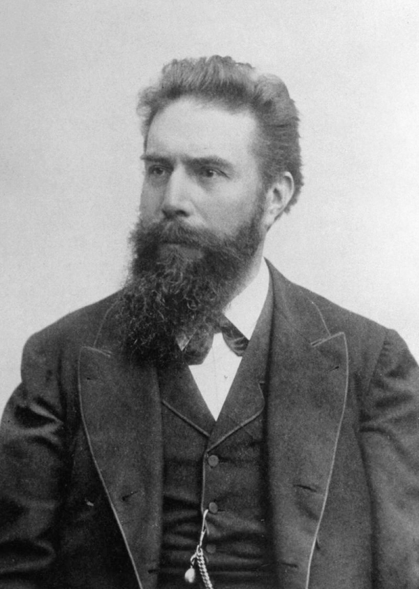 빌헬름 콘라트 뢴트겐(Wilhelm Conrad Röntgen, 1845~1923)<br>