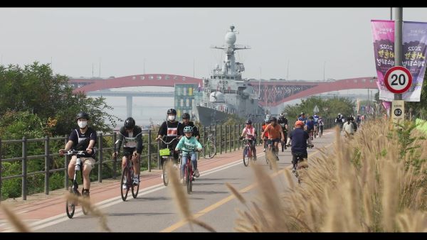 한강페스티벌 – 한가한 자전거대회(2022) / 사진=서울시 제공
