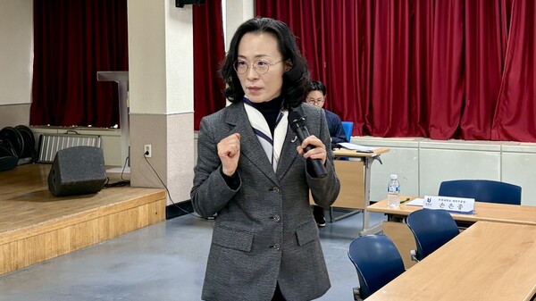 부천치매돌봄리빙랩 성지은 과학기술정책연구원 선임연구위원. 사진=한국에자이 제공